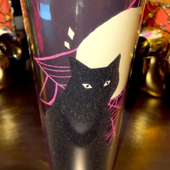 Starbucks Black Cat Halloween Cup